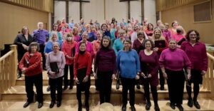 Photo of the Guelph Community Singers' January 2024 concert